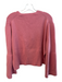 Live the Process Size Est Small Salmon No Fabric Tag Ribbed V Neck Sweater Salmon / Est Small