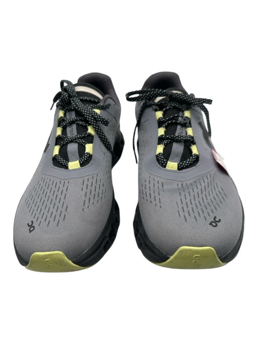 On Cloud Shoe Size 12 Gray Synthetic Solid Sneaker Men's Shoes Gray / 12
