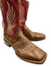 Ariat Shoe Size 10.5 Brown & Red Leather Western Cowboy Men's Shoes Brown & Red / 10.5