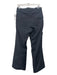 Spyder Size S Black Synthetic Solid Ski Men's Pants S