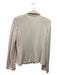 St John Size 6 Cream Wool Gold button Jacket Cream / 6