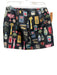 Amanda Uprichard Size M Black & Multi Polyester Back Zip Abstract Print Skirt Black & Multi / M