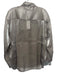 Reformation Size XS Silver Gray Polyester Button Neck Semi Sheer Metallic Top Silver Gray / XS