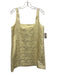 Amanda Uprichard Size M Pale Yellow Polyester Textured Rosette Floral Dress Pale Yellow / M