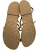 Larroude Shoe Size 9 Tan Brown & Multi Leather Upper Strappy Edge Detail Sandals Tan Brown & Multi / 9