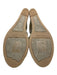 Soludos Shoe Size 9 Cream White & Beige textile upper Woven Wedge Espadrille Cream White & Beige / 9