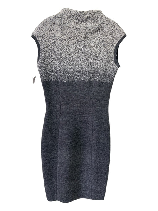 D. Exterior Size XS Gray Wool Blend Sleeveless Knit Ombre Dress Gray / XS