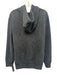 Polo Size L Gray Cotton Distressed Zipper Hoodie Men's Jacket Gray / L