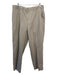 Polo Size 36 Beige Cotton Solid Zip Fly Men's Pants 36