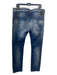 Diesel Size 36 Medium Light Wash Cotton Blend Distressed Jean Men's Pants 36