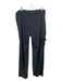 Alo Size M Black Polyester Blend Drawstring Waist Cargo Pockets Pants Black / M