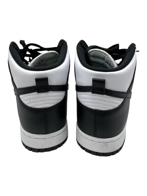 Nike Shoe Size 11 Black & White Leather Two Tone Sneaker Men's Shoes Black & White / 11