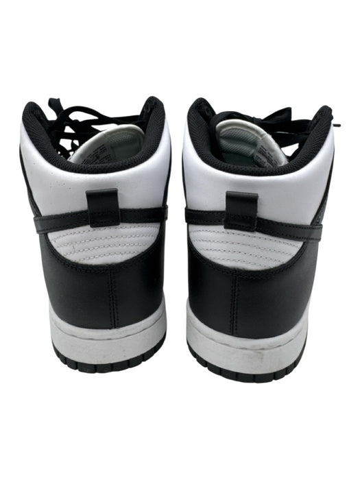 Nike Shoe Size 11 Black & White Leather Two Tone Sneaker Men's Shoes Black & White / 11