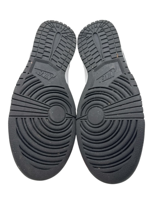 Nike Shoe Size 11 Black & White Leather Two Tone Sneaker Men's Shoes Black & White / 11