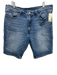 Levis Size 36 medium dark wash Cotton Solid Jorts Men's Shorts medium dark wash / 36
