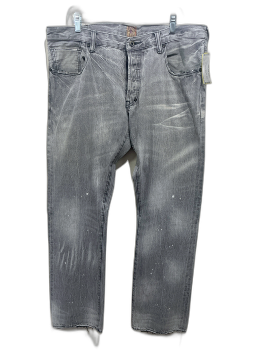 PRPS Size 38 Light Gray Cotton Blend Washed Jean Men's Pants Light Gray / 38
