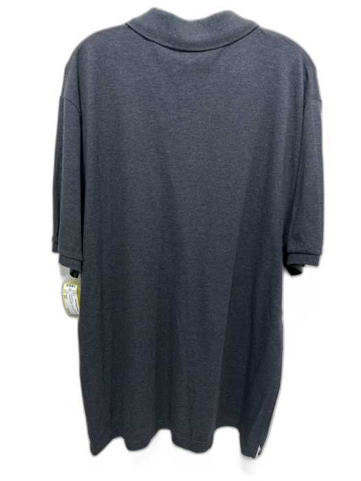 Burberry NWT Size XXL Gray Cotton Solid Polo Men's Short Sleeve Gray / XXL