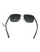 Louis Vuitton Gray & Silver Silver Tone Metal Damier Rimless Gradient Sunglasses Gray & Silver