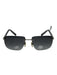 Louis Vuitton Gray & Silver Silver Tone Metal Damier Rimless Gradient Sunglasses Gray & Silver
