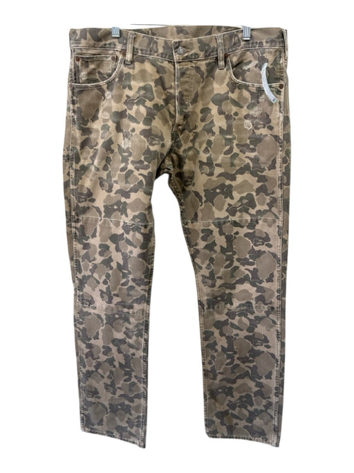 Polo Ralph Lauren Size 38 Beige & Multi Color Cotton Camoflage Men's Pants Beige & Multi Color / 38