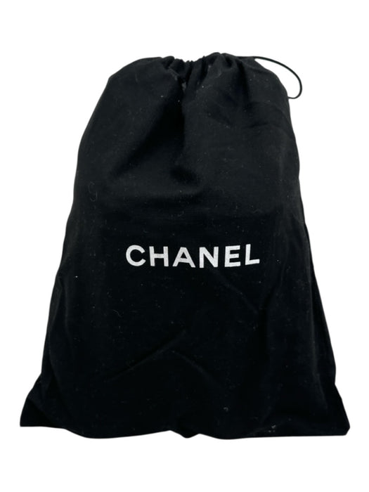 Chanel Shoe Size 44 Box Incl Black & White Synthetic Low Top Lace Up Men's Shoes Black & White / 44