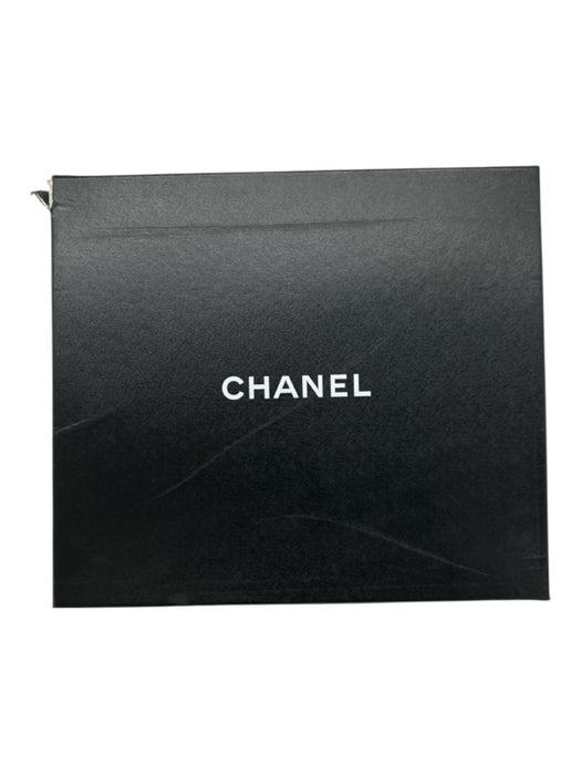 Chanel Shoe Size 44 Box Incl Black & White Synthetic Low Top Lace Up Men's Shoes Black & White / 44