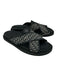 Dior Shoe Size 44 Box Incl Black, Blue, Beige Leather & Canvas Monogram Sandals Black, Blue, Beige / 44