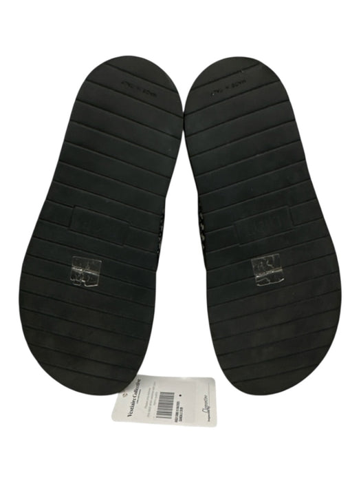 Dior Shoe Size 44 Box Incl Black, Blue, Beige Leather & Canvas Monogram Sandals Black, Blue, Beige / 44