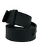 Louis Vuitton AS IS Black Leather Checkered Men's Belt Black