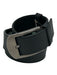 Louis Vuitton AS IS Black Leather Checkered Men's Belt Black