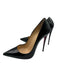 Christian Louboutin Shoe Size 41.5 Black Patent Leather Stiletto Pumps Black / 41.5