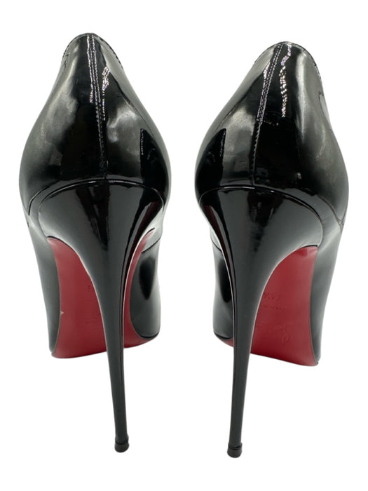 Christian Louboutin Shoe Size 41.5 Black Patent Leather Stiletto Pumps Black / 41.5
