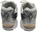 Asics Shoe Size 7 Silver, White, Beige Synthetic Mesh Lace Up Sneakers Silver, White, Beige / 7