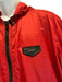 Givenchy Size XL Red & Black Polyamide drawcord Hood Windbreaker Jacket Red & Black / XL