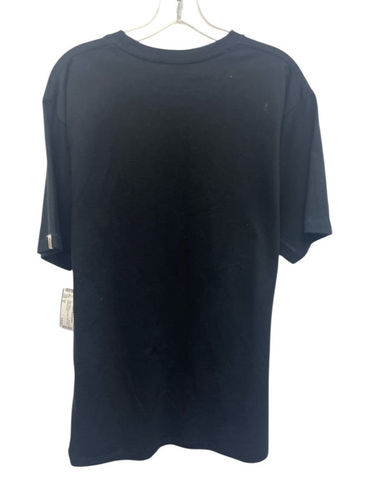 Bape Size XL Black Cotton Blend logo T shirt Crew Men's Short Sleeve Black / XL