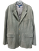 Polo Size XL Gray Suede Solid 3 button Men's Jacket Gray / XL