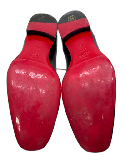 Christian Louboutin Shoe Size 47 Black Leather Solid Dress Men's Shoes Black / 47