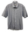 Etro Size 40 Blue & White Cotton All Over Print Buttons Men's Short Sleeve Blue & White / 40