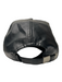 Moussy Black Polyester Faux Leather Grommet Baseball Cap Hat Black / One Size