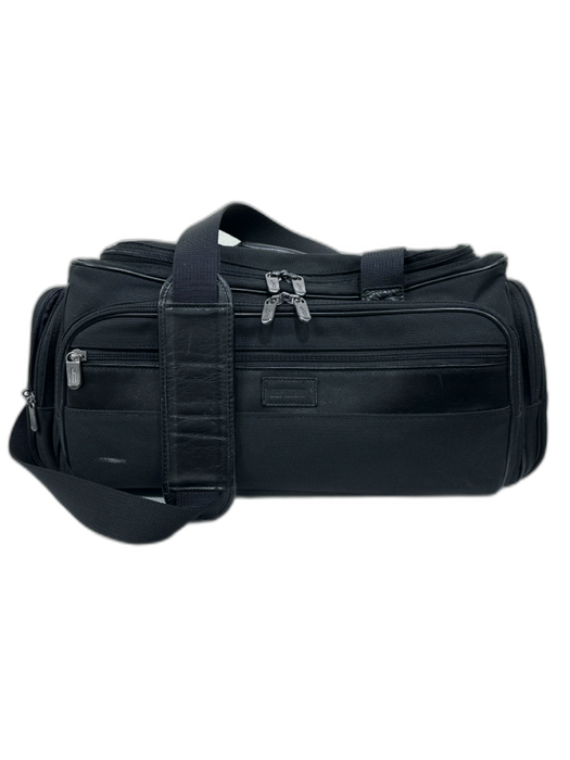 Hartman Black Zip Close Weekender Men's Bag Black