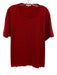Calypso St. Barth Size 0 Red Cashmere & Polyester Metallic Thread Sleeveless Top Red / 0