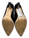 Jimmy Choo Shoe Size 41 Black Suede leather Stretch Panel Back Zip Booties Black / 41