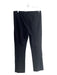Vince Size 4 Black Viscose Blend Ponte Front Seam Zip & Hook skinny leg Pants Black / 4