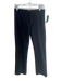 Vince Size 4 Black Viscose Blend Ponte Front Seam Zip & Hook skinny leg Pants Black / 4