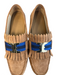 Tory Burch Shoe Size 8.5 Tan Suede Logo Loafer Closed Toe Shoes Tan / 8.5