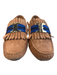 Tory Burch Shoe Size 8.5 Tan Suede Logo Loafer Closed Toe Shoes Tan / 8.5