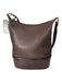 Coach Brown Pebbled Leather Shoulder Bag embossed Zip closure Bag Brown / M