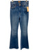 Mother Size 25 Medium Wash Cotton Denim High Rise Whiskering Flare Jeans Medium Wash / 25