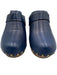Lisa B. Shoe Size 37 Blue Leather Upper Round Toe Studded Mules Clogs Blue / 37