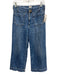 Maeve Size 25 Medium Wash Cotton Zip Fly High Rise Boot Cut Jeans Medium Wash / 25
